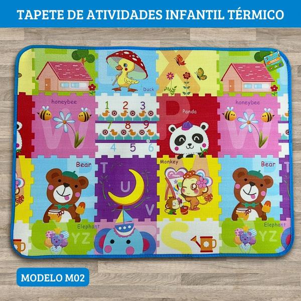 Imagem de Tapete Térmico De Atividades Infantil Portátil M02 Ap Toys