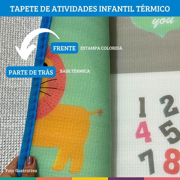 Imagem de Tapete Térmico De Atividades Infantil Portátil M06 Ap Toys
