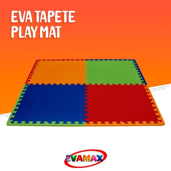 Imagem de Tapete Texturizado Play Mat 52x52cm 8mm EVAMAX