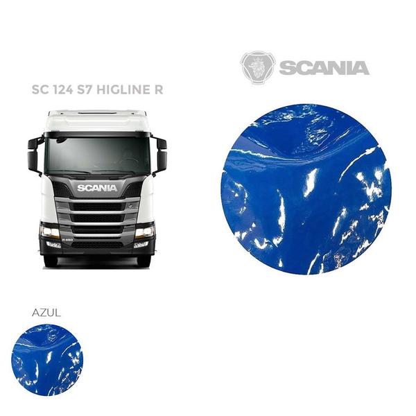 Imagem de Tapete Verniz SC Caminhão 124 Série 7 R450 2019 - Azul