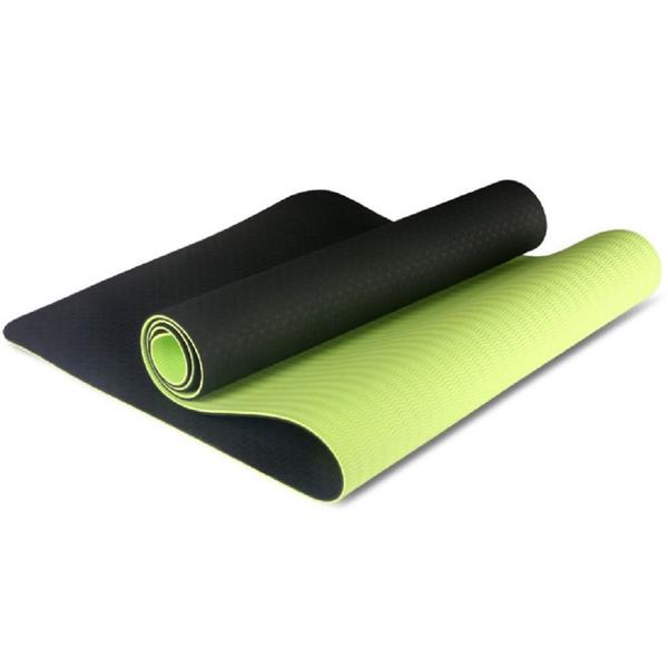 Imagem de Tapete Yoga Linha de Posição Exercício Pilates Anti-slip TPE