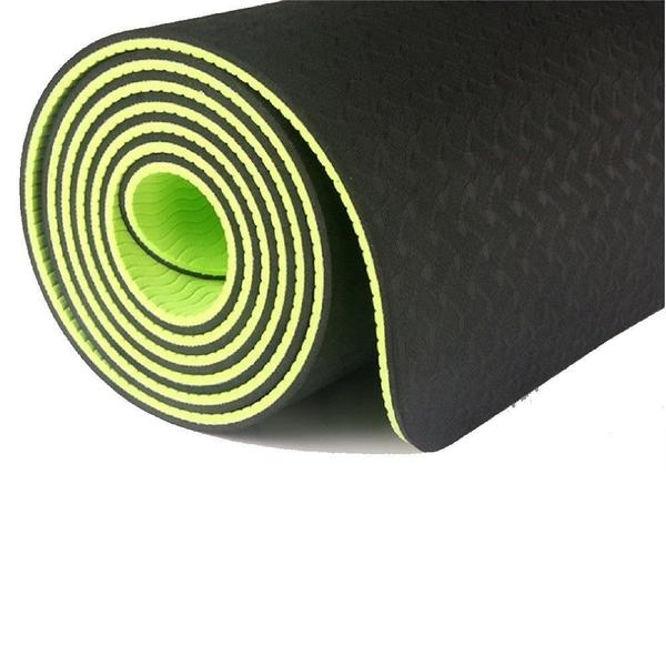 Tapete Yoga Linha de Posição TPE Pilates Anti-slip Exercício - OCCY Imagem de Tapete Yoga Linha de Posição TPE Pilates Anti-slip Exercício
