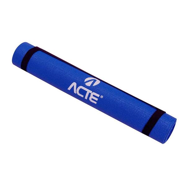 Imagem de Tapete Yoga Mat Antiderrapante PVC Indoor T11 Azul Acte