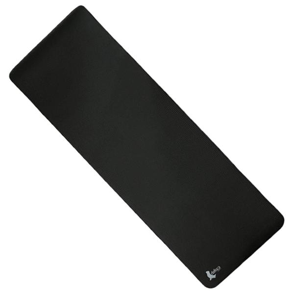 Imagem de Tapete Yoga Mat Grosso 10mm Pilates NBR Impermeável 183x61x1cm DS1020 Preto Dafoca Sports