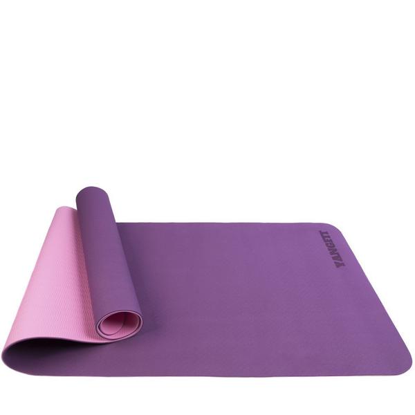 Imagem de Tapete Yoga Mat Pilates Exercícios TPE 6mm Com Bolsa Yangfit