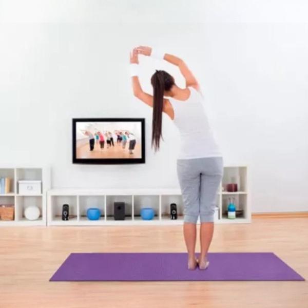 Imagem de Tapete Yoga Pilates Exercicios 5mm 60 X 166cm Yogakap Cor: