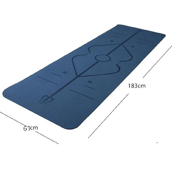 Imagem de Tapete Yoga TPE Linha de Posição Pilates Anti-slip Colchonet