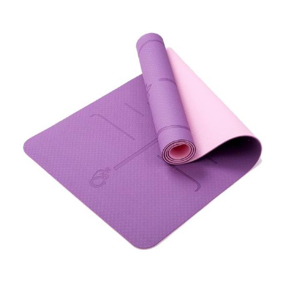 Imagem de Tapete Yoga TPE Linha de Posição Pilates Anti-slip Colchonet