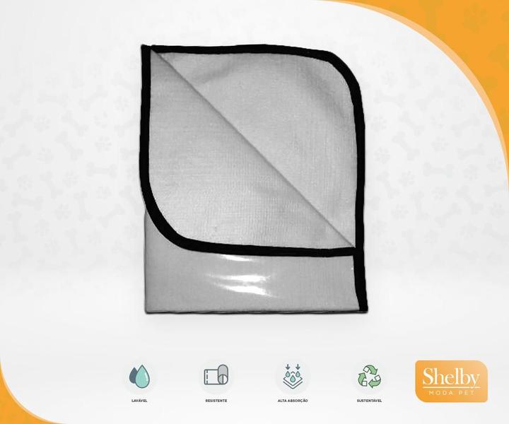 Tapetes Higiênicos Laváveis Shelby Moda Pet 5un G1 100x120cm Imagem de Tapetes Higiênicos Laváveis Shelby Moda Pet 5un G1 100x120cm