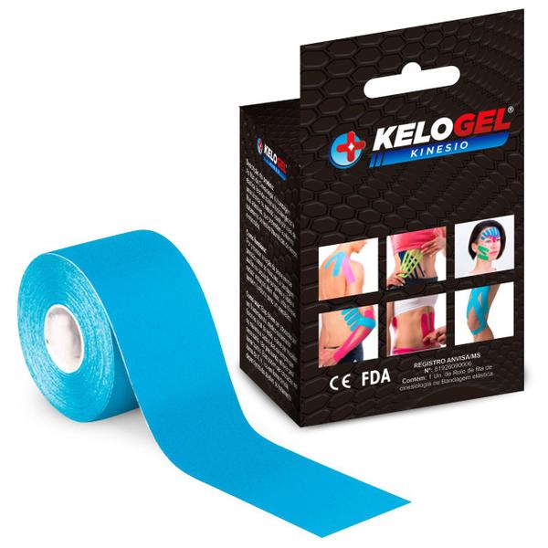 Imagem de Taping adesivo fisioterapia muscular kelogel premium 10un