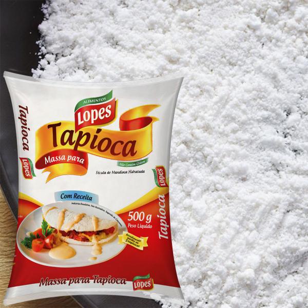 Tapioca Lopes 1Kg - DaFoods Imagem de Tapioca Lopes 1Kg - DaFoods