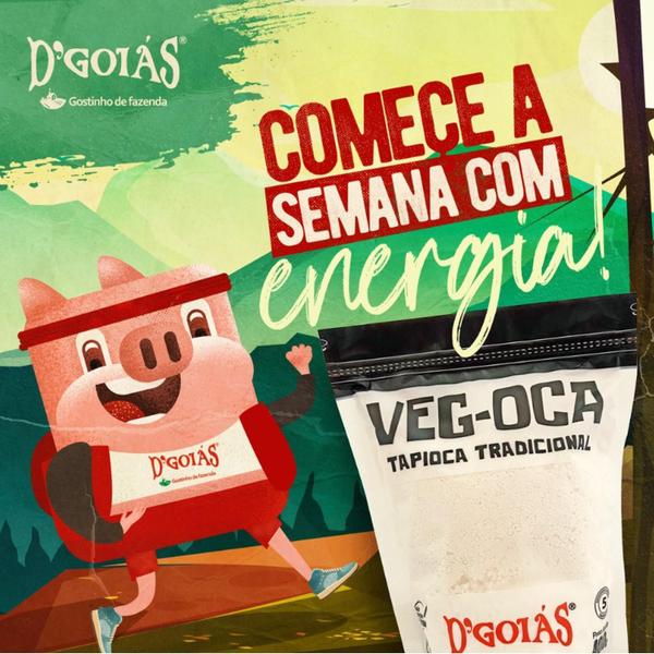 Imagem de Tapioca Tradicional Vegana Veg-Oca D'Goias 400G