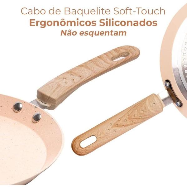 Imagem de Tapioqueira De Indução 22cm Bege Lyor