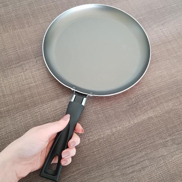 Tapioqueira Frigideira Antiaderente Pro-flon Panquequeira Panela Brinox Chilli Imagem de Tapioqueira Frigideira Antiaderente Pro-flon Panquequeira Panela Brinox Chilli