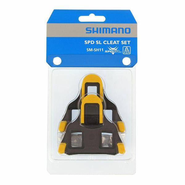 Imagem de Taquinho p/pedal speed amar/ preto sm-sh11 pn:y42u98010 - shimano