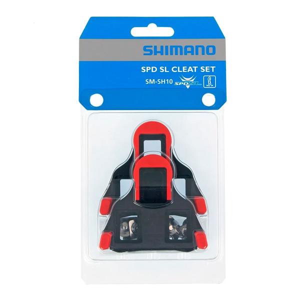 Imagem de Taquinho Shimano para Pedal Speed Fixo SM-SH10 Vermelho