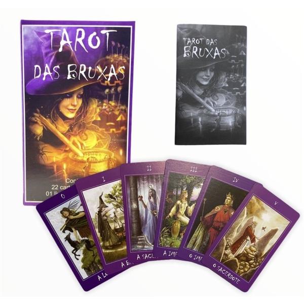 Imagem de Tarô Tarot Baralho Das Bruxas ! Acompanha Manual detalhado e explicativo!!!