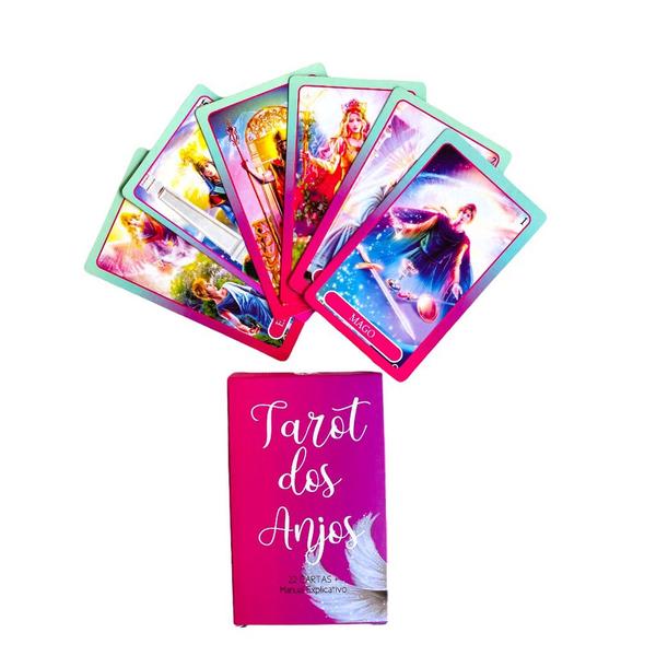 Imagem de Tarot dos Anjos completo com 22 Cartas + Manual Explicativo