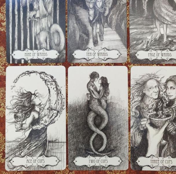 Imagem de Tarot Of The Abyss Deck Tarô Do Abismo Baralho de Cartas de Oráculo