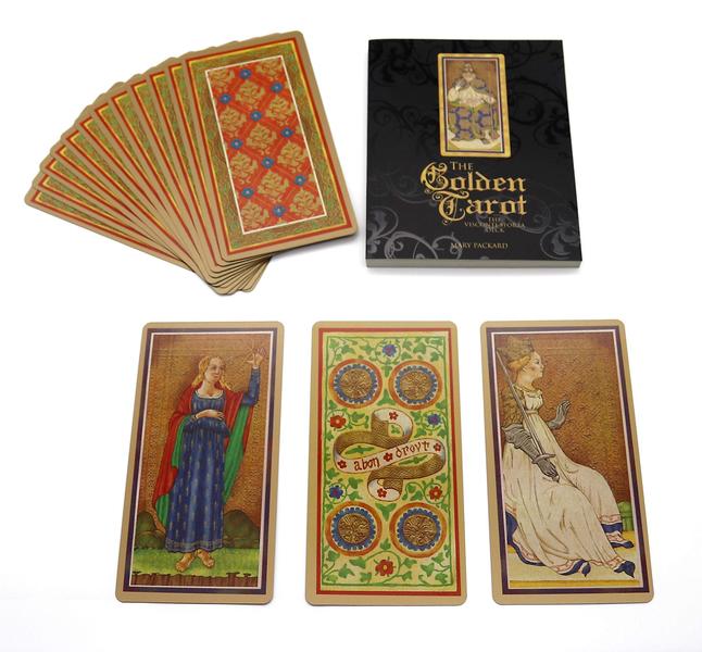 Imagem de Tarot the golden tarot - visconti sforza - original importado