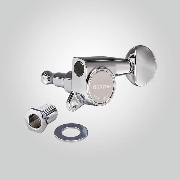 Tarraxa Gotoh Sg 381-05L 6L Cr Cromada Vintage Para Guitarra Imagem de Tarraxa Gotoh Sg 381-05L 6L Cr Cromada Vintage Para Guitarra
