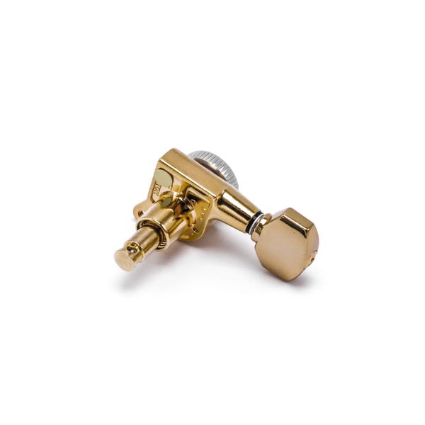 Tarraxa Gotoh SG38107 MGT Gold Dourada 3+3 com Trava para Guitarra Violão Aço Imagem de Tarraxa Gotoh SG38107 MGT Gold Dourada 3+3 com Trava para Guitarra Violão Aço