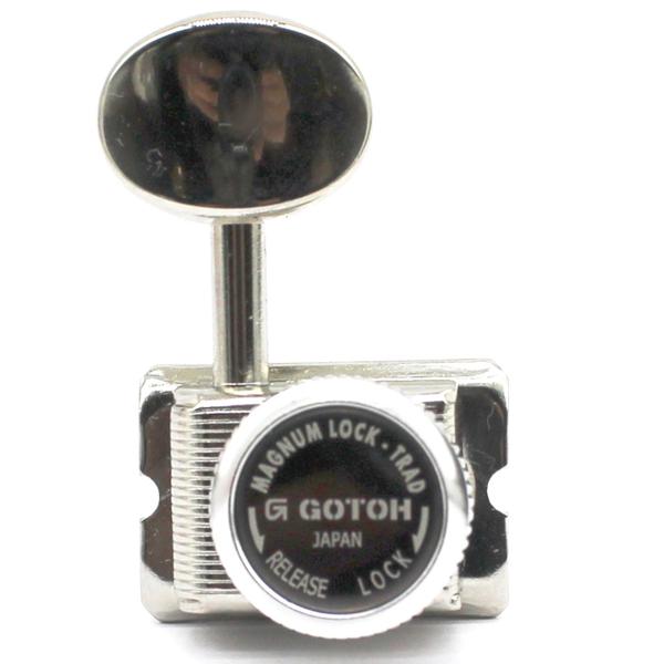 Tarraxa guitarra trava Gotoh 6 linha SD91 05M MGT L6 Niquel Imagem de Tarraxa guitarra trava Gotoh 6 linha SD91 05M MGT L6 Niquel