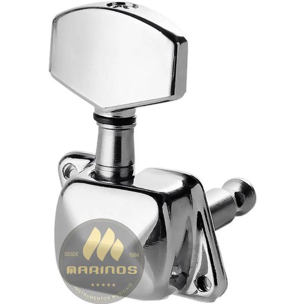 Tarraxa SMART Violão Aço Semi Blindada TSMSB Imagem de Tarraxa SMART Violão Aço Semi Blindada TSMSB