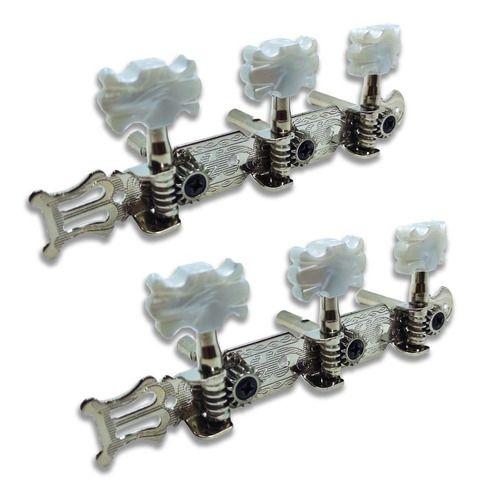 Tarraxa Tarracha Violão Aço / Nylon Pino Fino Cromado Mxt Imagem de Tarraxa Tarracha Violão Aço / Nylon Pino Fino Cromado Mxt