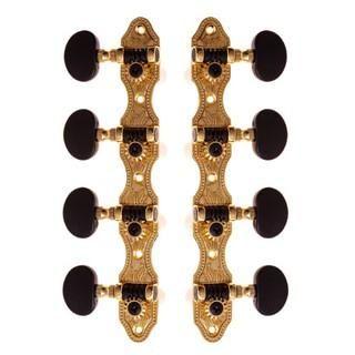 Tarraxas violão 8 cordas nylon dj408gk/bk - ROZINI Imagem de Tarraxas violão 8 cordas nylon dj408gk/bk