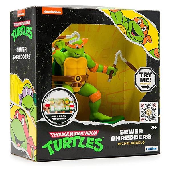 Imagem de Tartaruga Ninja - Personagem Sewer Shredders - Michelangelo