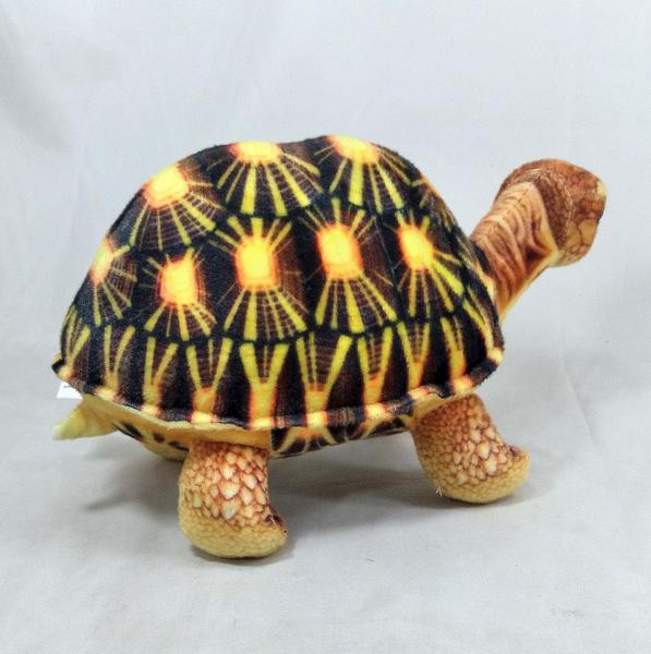 Tartaruga Pelúcia Marrom Multicolor 33 Cm Comp. Lavável - Fizzy Toys Imagem de Tartaruga Pelúcia Marrom Multicolor 33 Cm Comp. Lavável