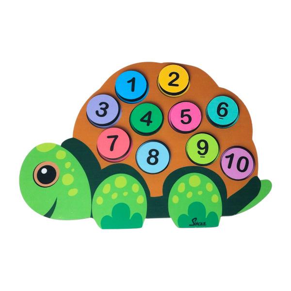 Tartaruguinha Numérica Brinquedo Educativo - Simque - 18 meses Imagem de Tartaruguinha Numérica Brinquedo Educativo - Simque - 18 meses