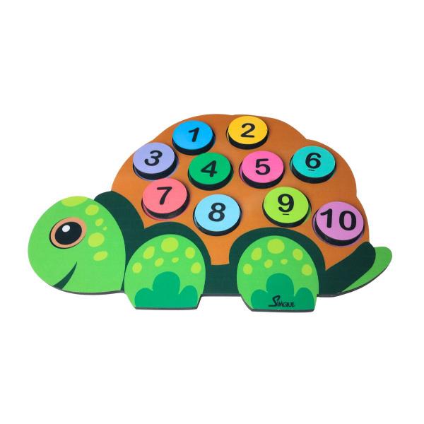 Tartaruguinha Numérica Brinquedo Educativo - Simque - 18 meses Imagem de Tartaruguinha Numérica Brinquedo Educativo - Simque - 18 meses