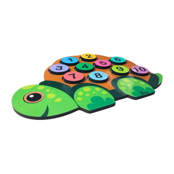 Tartaruguinha Numérica Brinquedo Educativo - Simque - 18 meses Imagem de Tartaruguinha Numérica Brinquedo Educativo - Simque - 18 meses