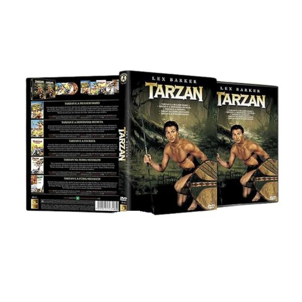 Imagem de TARZAN - COLEÇÃO LE BARKER - 5 DVDs + CARDs - LONDON