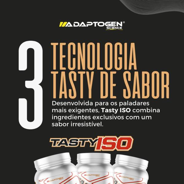 Imagem de Tasty Iso 100% Adaptogen Whey Protein Hidrolizado 900g