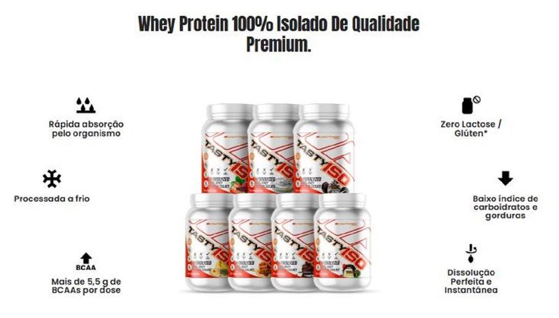 Imagem de Tasty Iso Whey (900g) - Adaptogen