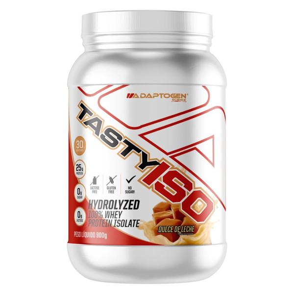 Imagem de Tasty Iso Whey Isolado Hidro Doce De Leite 900g - Adaptogen