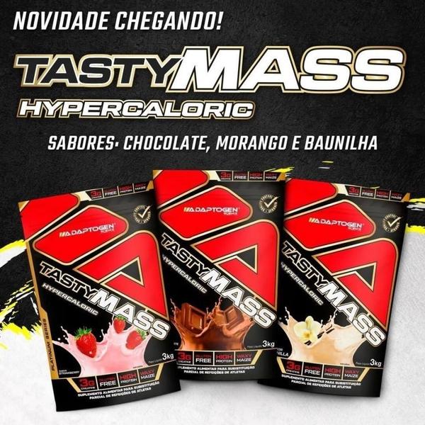 Imagem de Tasty Mass Hipercaloric 3Kg Adaptogen - Morango