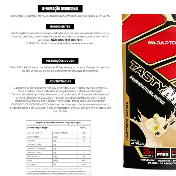 Imagem de Tasty mass hypercaloric 3kg - adaptogen science