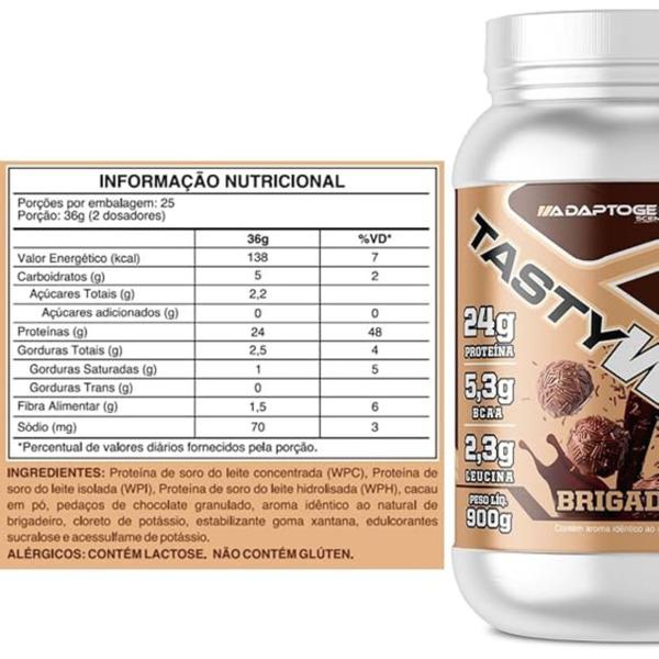 Imagem de TASTY WHEY 3w 912GR - ADAPTOGEN SCIENCE