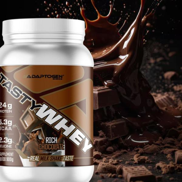 Imagem de Tasty Whey 3w Gourmet Adaptogen Whey Protein pote 900g