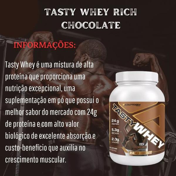 Imagem de Tasty Whey 900g - Adaptogen - Whey Protein