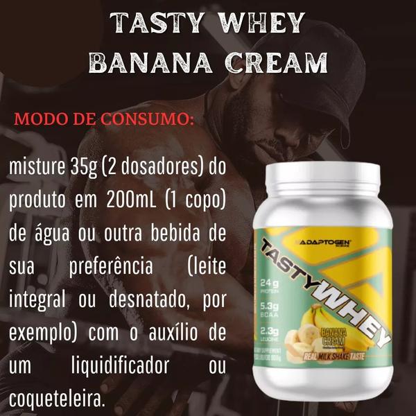 Imagem de Tasty Whey 900g - Adaptogen - Whey Protein