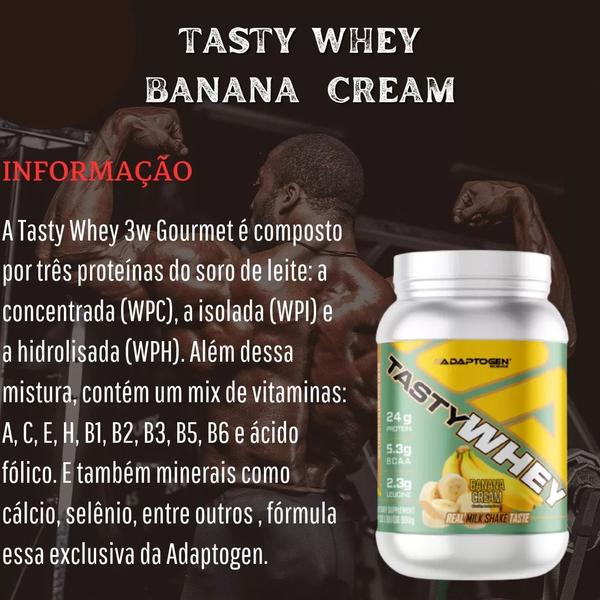 Imagem de Tasty Whey 900g - Adaptogen - Whey Protein