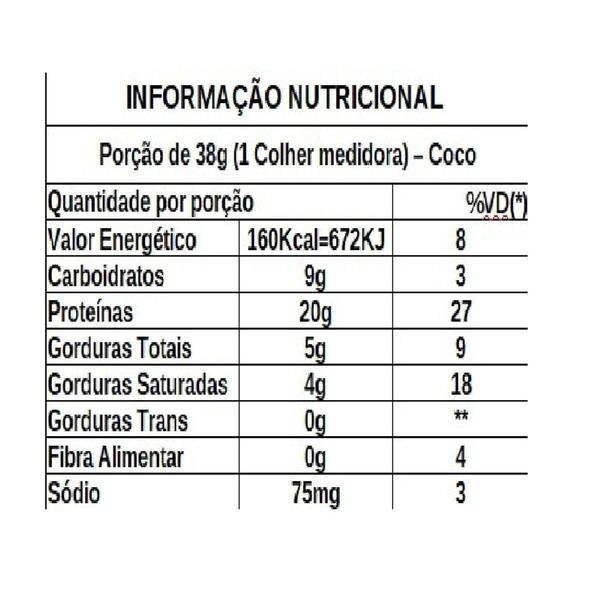 Imagem de Tasty Whey 912g Whey 3W (com coco em pó) - Adaptogen Science