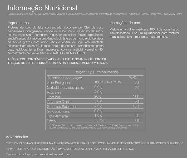 Imagem de Tasty Whey Banana Cream 912G Adaptogen