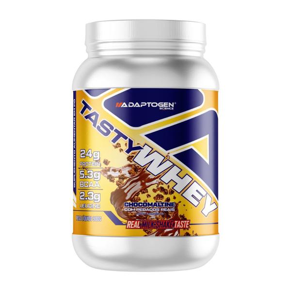 Tasty Whey Isolado Hidro 3W Chocomaltine 900g - Adaptogen Imagem de Tasty Whey Isolado Hidro 3W Chocomaltine 900g - Adaptogen