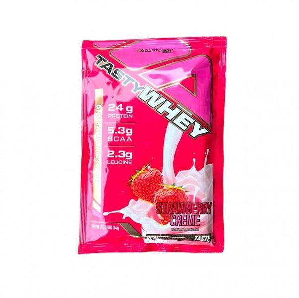 Imagem de Tasty Whey Sachê - Sabor: Morango (34g)